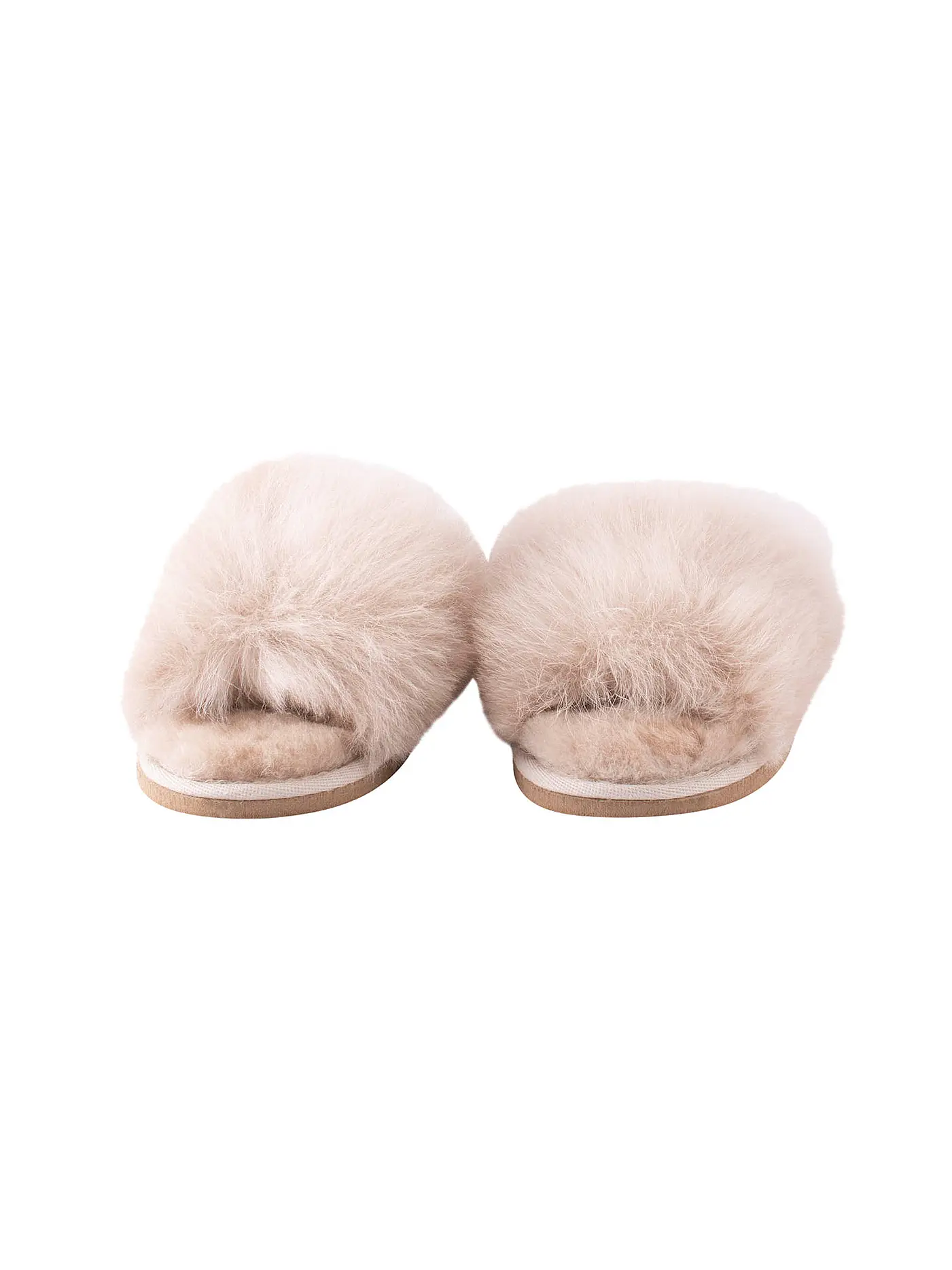 SHEPHERD OF SWEDEN | Hausschuhe - Pantoletten Tessan | creme